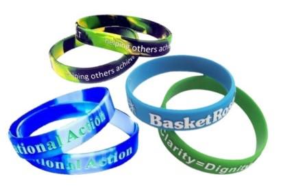 Silicone Wristbands - Debossed, Embossed Or Printed? - Promotions Only Wristbands