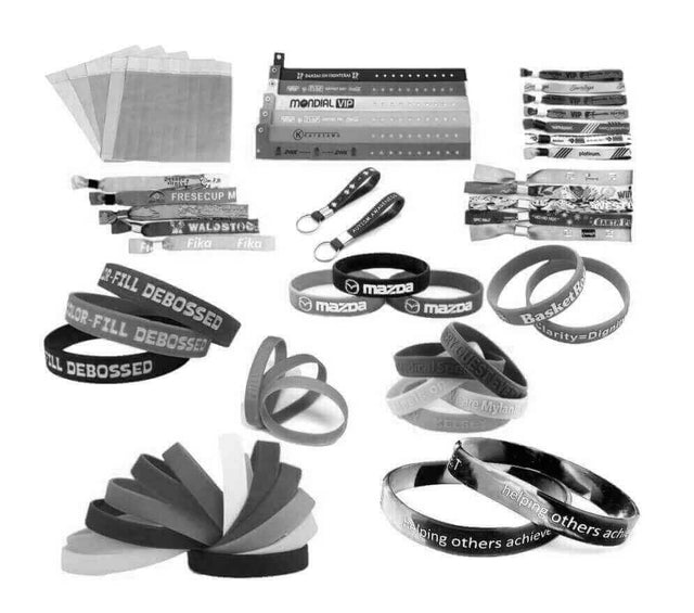 Plain & Custom Promotional Wristbands - Promotions Only Wristbands