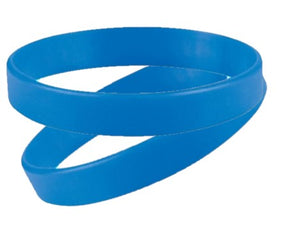 Royal Blue Silicone Wristbands - Child Size - From Stock - Promotions Only Wristbands