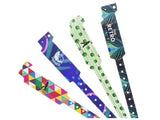 Vinyl Wide Face Wristbands - Promotions Only Wristbands