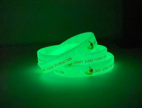 Glow in the Dark Printed Silicone Wristbands - Promotions Only Wristbands