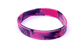 Multi coloured Debossed or Embossed  Silicone Wristbands - Promotions Only Wristbands